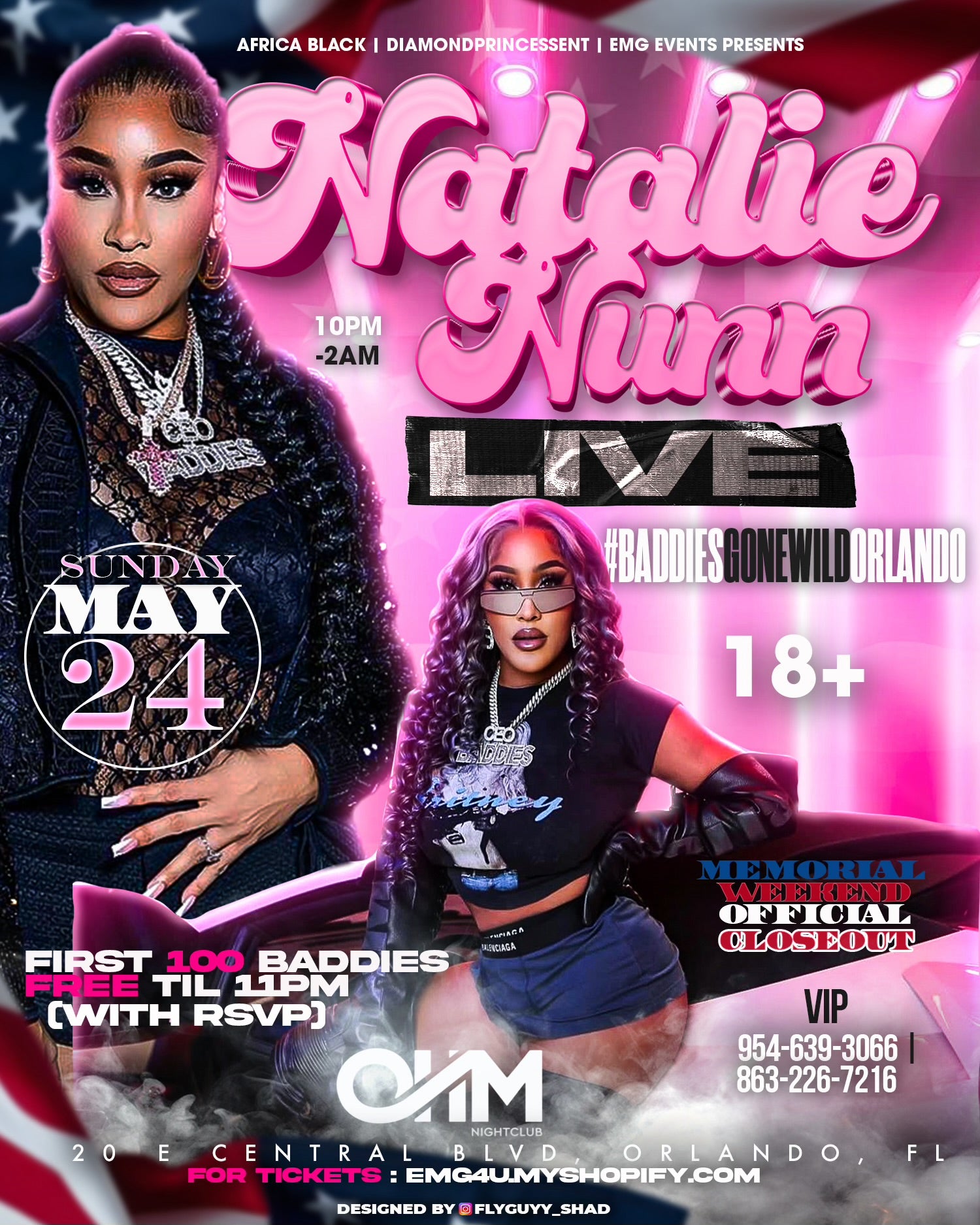 Natalie Nunn performing live